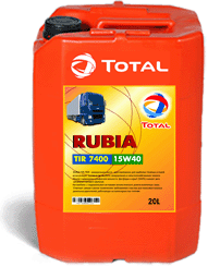 Total RUBIA TIR 7400 15W-40